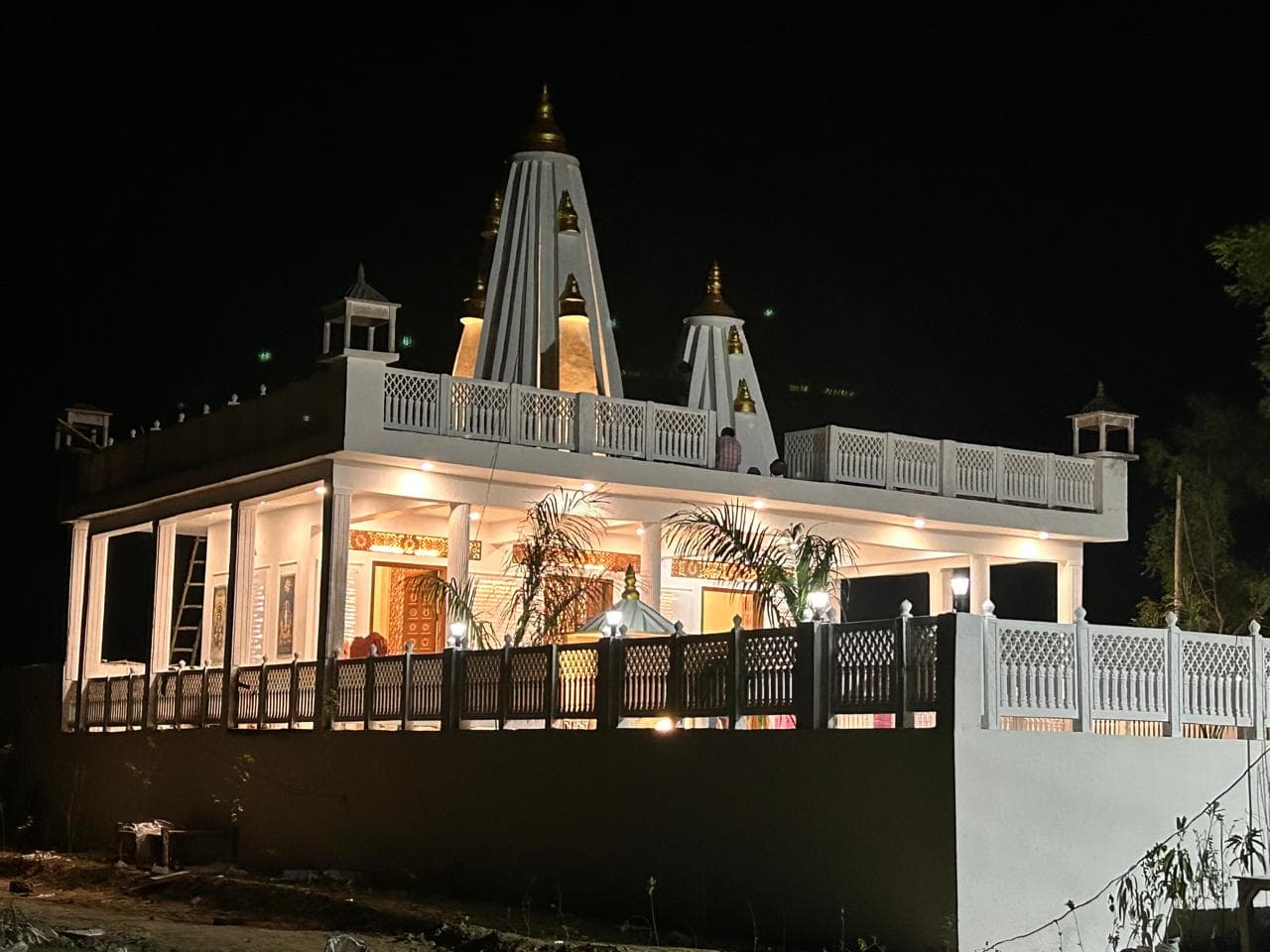 Temple Construction & Community Bonding